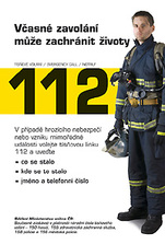 Plakat univeversální číslo 112